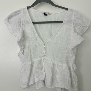 American Eagle babydoll style top